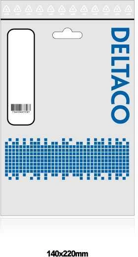 Optinis kabelis DELTACO LC - SC, 9/125, OS1/2, singlemode, LSZH, 1m / LCSC-81