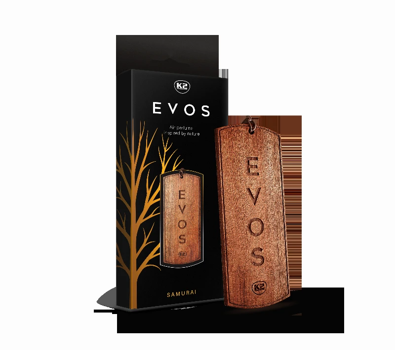 Oranžinis Oro gaiviklis K2 EVOS SAMURAI Oriental Oranžinis Cardamom Vanilla