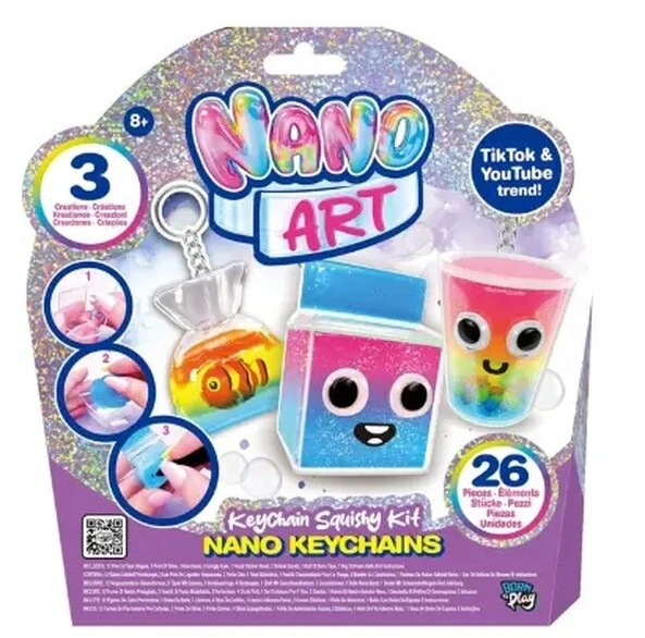 Minions ORBICO NANO CRAFT SQUISHY KIT RAKTATIKAS