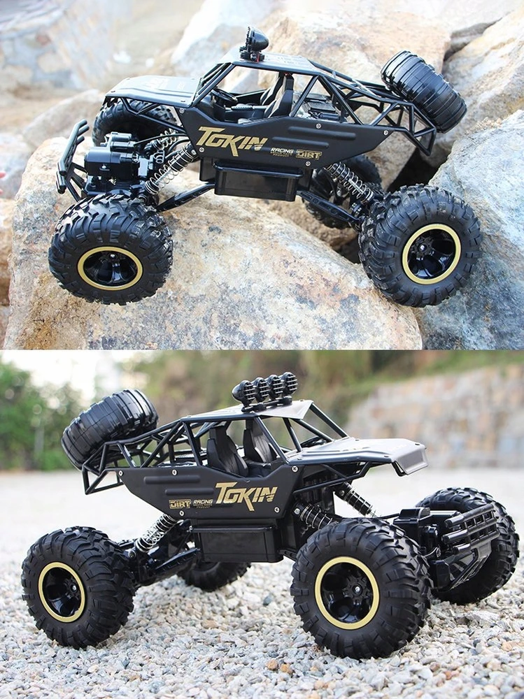 Oregon Didelis nuotoliniu būdu valdomas automobilis RC automobilis metalinis visureigis 4x4 važiavimas 1:12
