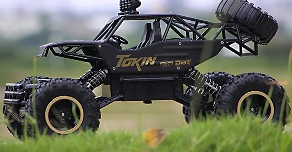 Oregon Didelis nuotoliniu būdu valdomas automobilis RC automobilis metalinis visureigis 4x4 važiavimas 1:12