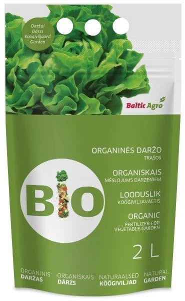 Baltic Agro BALTICAGRO Organinės daržo trąšos, 8 l