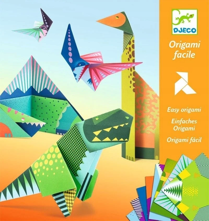 Djeco Origami rinkinys - Dinozaurai ( DJ08758 )