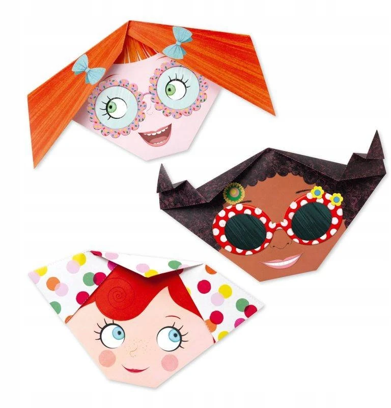 Djeco Origami rinkinys - Veidus