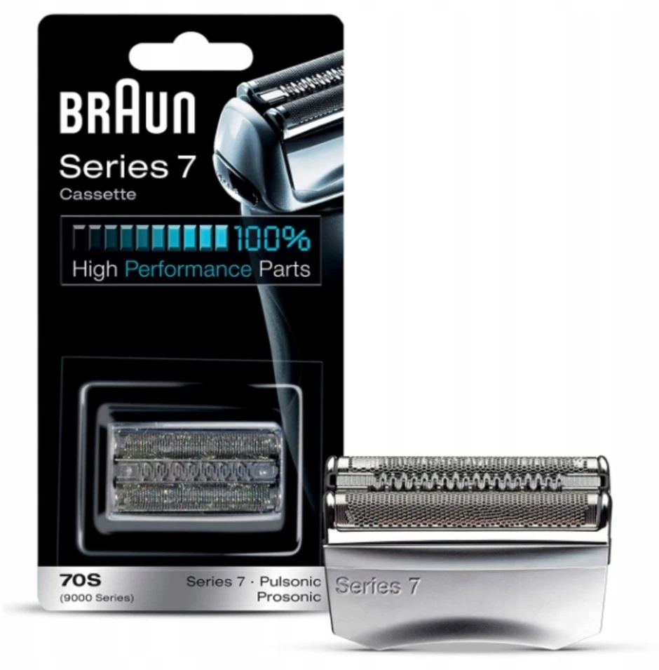 Originali Braun Series 7 70S galvutė Pulsonic folija Prosonic cassette 9000
