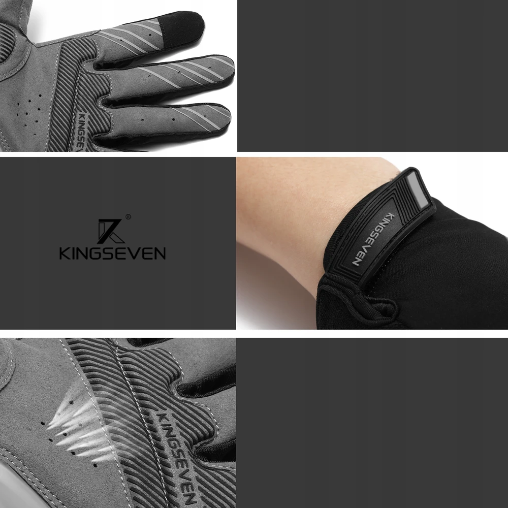 Originalios dviračių pirštinės, skirtos dviračiui Full Gel Touch Comfortable L K7