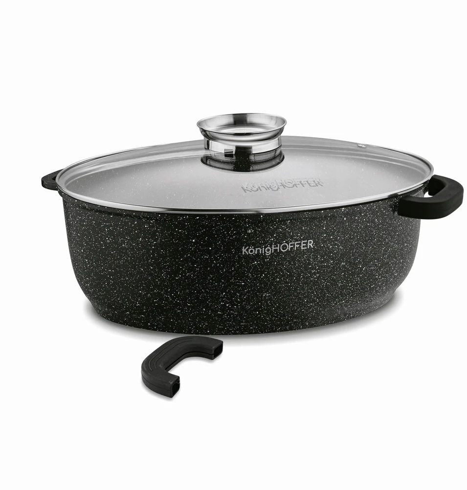 ORIGINĖS RAINER INDUKCIJA su aromatizatoriumi, OVAL Konighoffer Pollo 8 l
