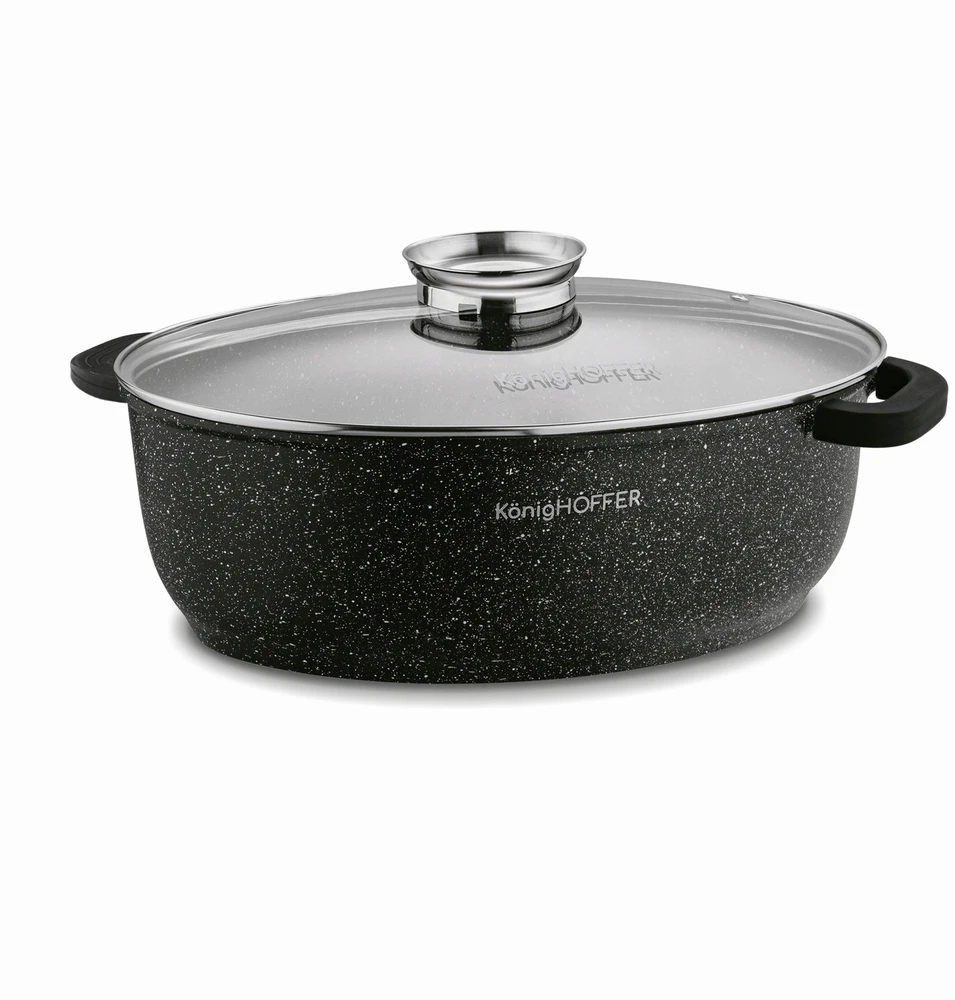 ORIGINĖS RAINER INDUKCIJA su aromatizatoriumi, OVAL Konighoffer Pollo 8 l