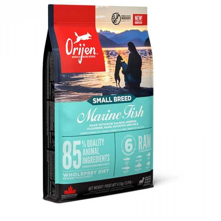 ORIJEN Small Breed Marine žuvis - sausas šunų ėdalas - 1,8kg