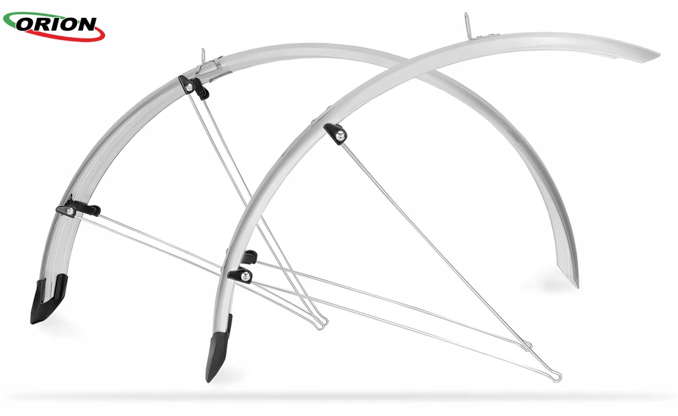 Orion 28'' sidabriniai dviračio purvasaugiai, 58mm