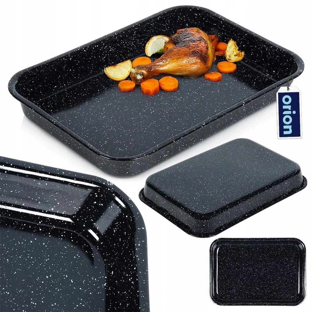 Orion Kepimo indas emaliuota stačiakampio formos 34x24x4,5x4,5 cm