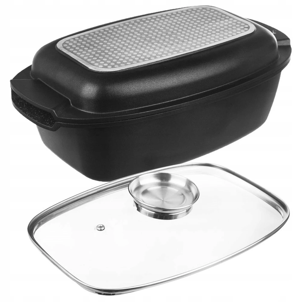 Orion Kepimo skarda 39X22CM 5L ALIUMINIO GRANITO DANGA STIKLO DANGINIS INDUKCIJA