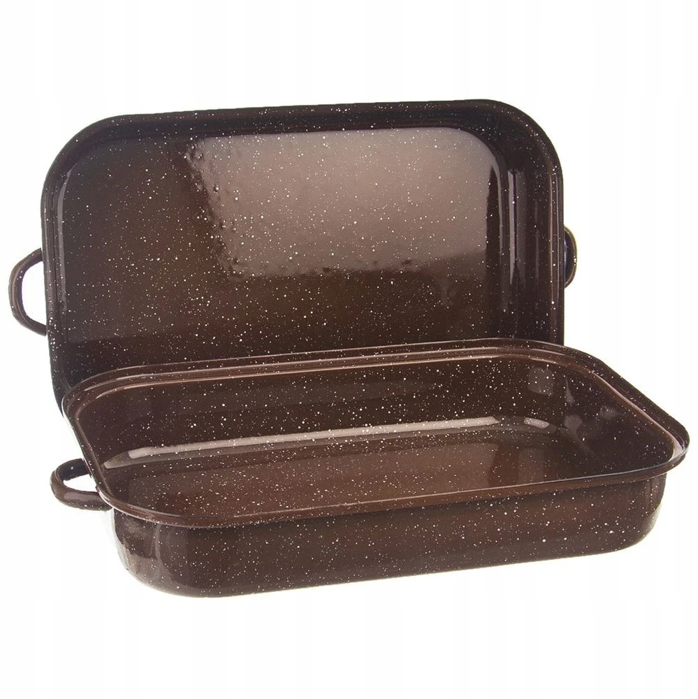 Orion Kepimo skarda 39X23X13.5CM 2.9L RUDAS EMALINIS PLIENAS SU dangteliu