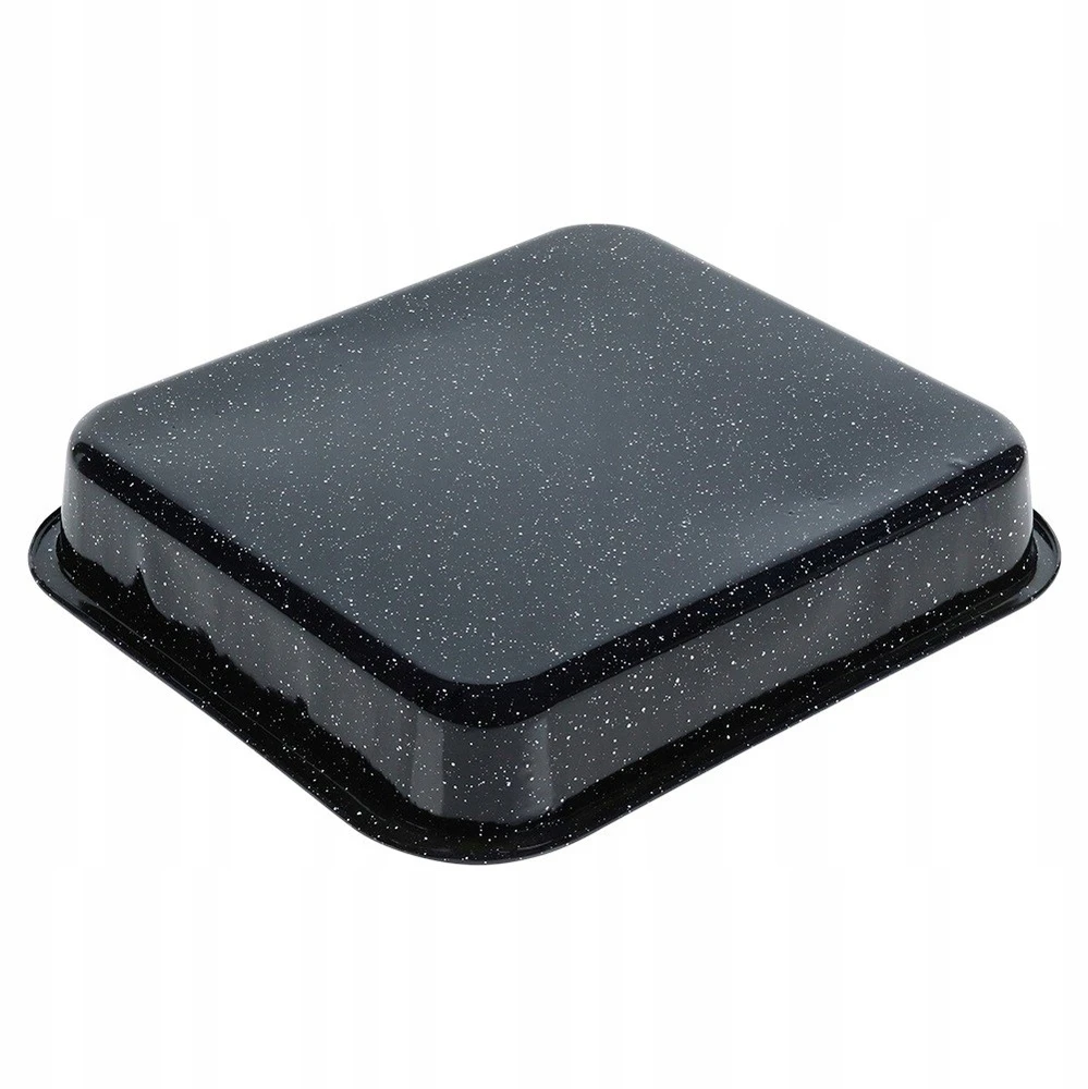 Orion Kepimo skarda 41,5X36,5X7CM 8L Juodas EMALINIS PLIENAS KEPIMUI