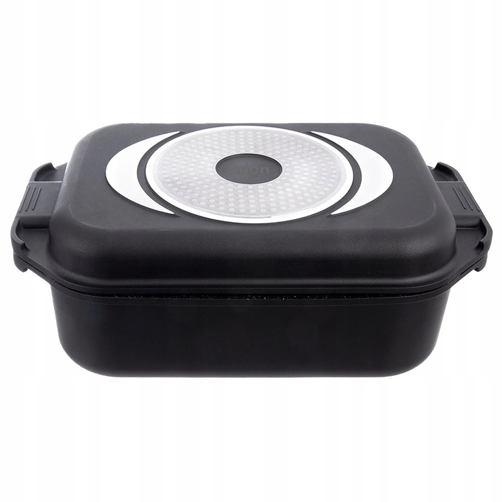 Orion Kepimo skarda 7L 41X26X15CM ALIUMININIS SU GRILINIU KEPU IR STIKLINIU dangteliu