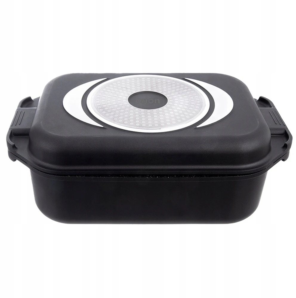 Orion Kepimo skarda 7L 41X26X15CM ALIUMININIS SU GRILINIU KEPU IR STIKLINIU dangteliu
