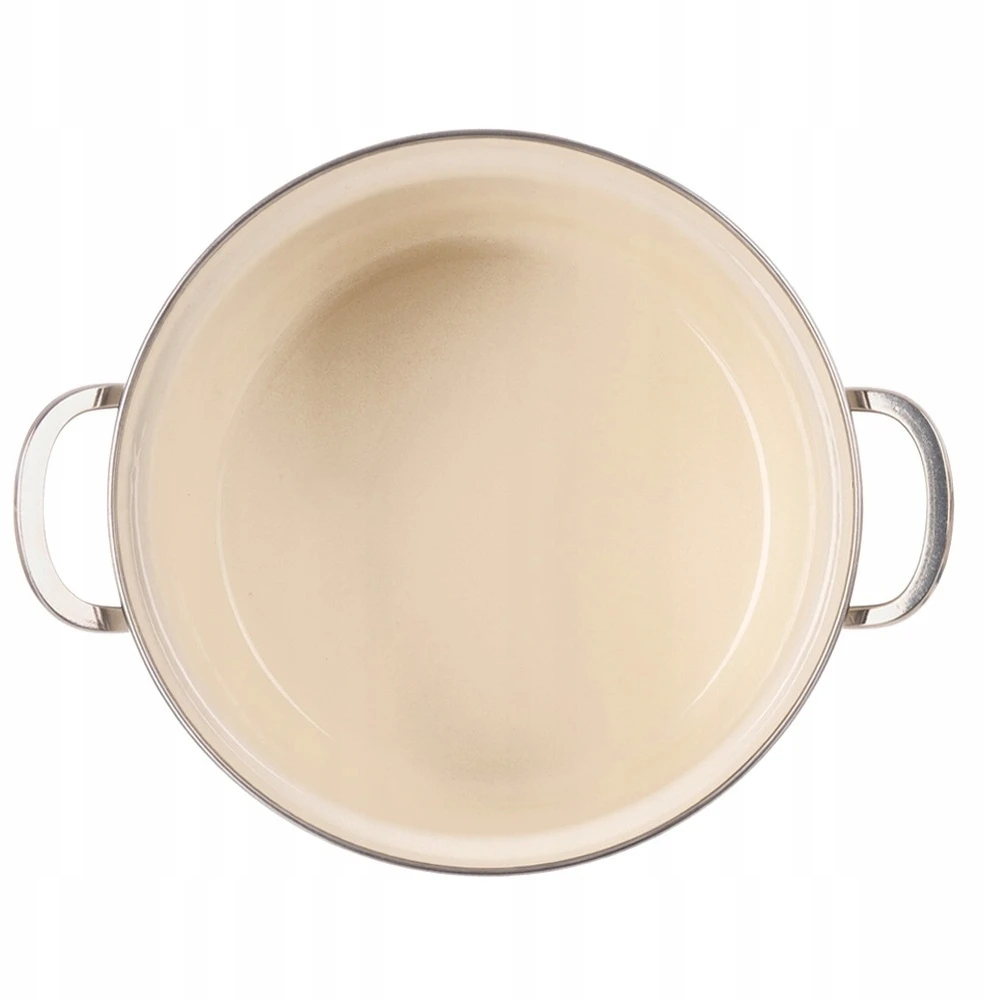 Orion Kreminis emaliuotas puodas MAKI 20 cm, 3 l