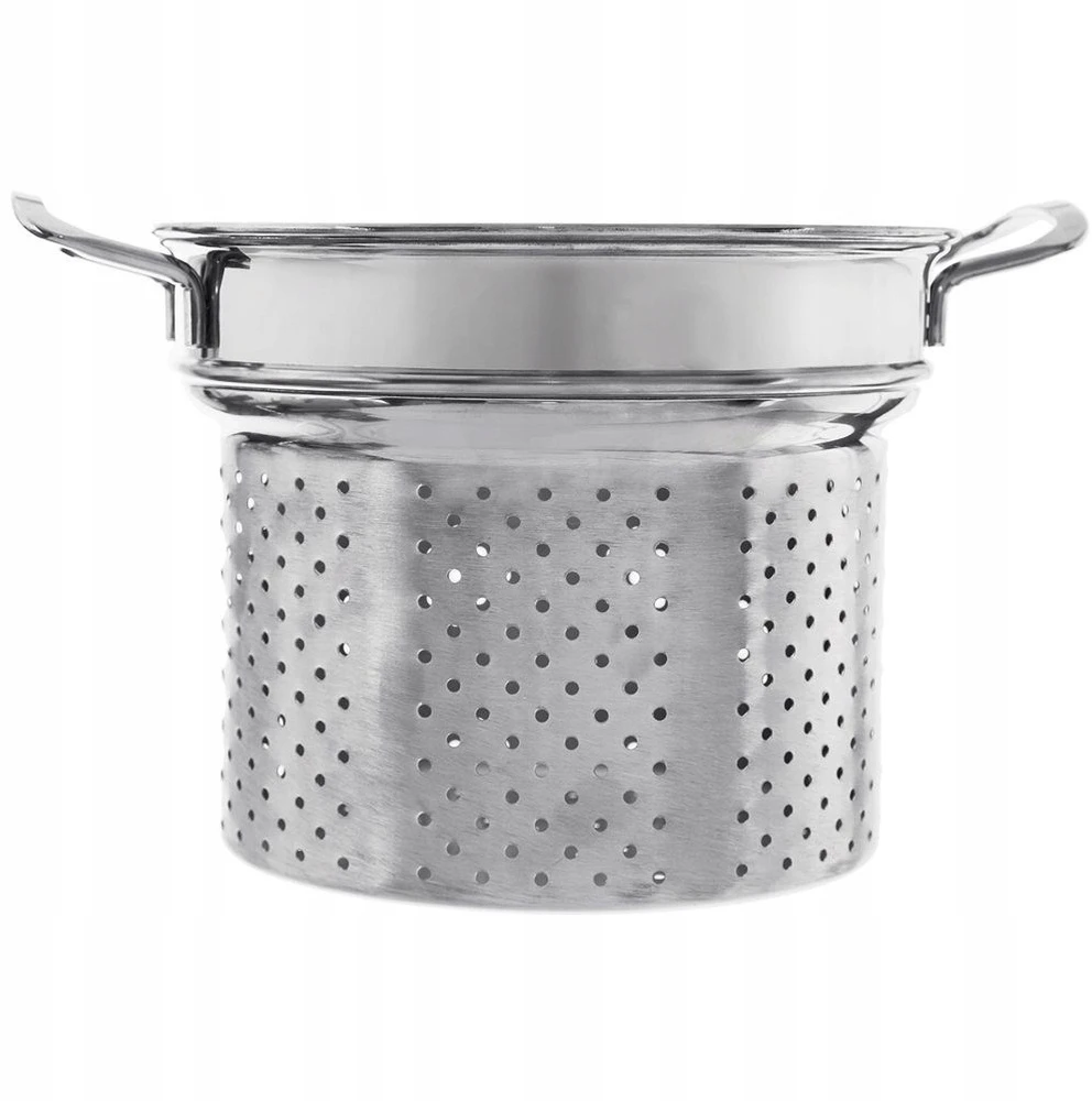 Orion MAkaronų įdėklas 8L 24X24X18CM NERŪDIJAMASIS PLIENAS PUODUI 20CM