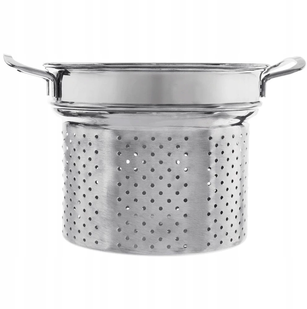 Orion MAkaronų įdėklas 8L 24X24X18CM NERŪDIJAMASIS PLIENAS PUODUI 20CM