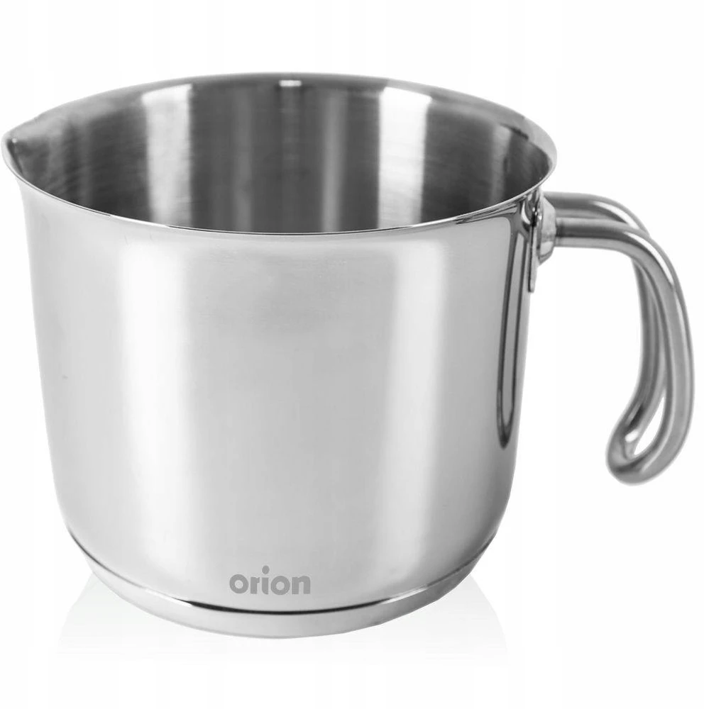 Orion puodas pienui 1 l plienas su išleidimo anga