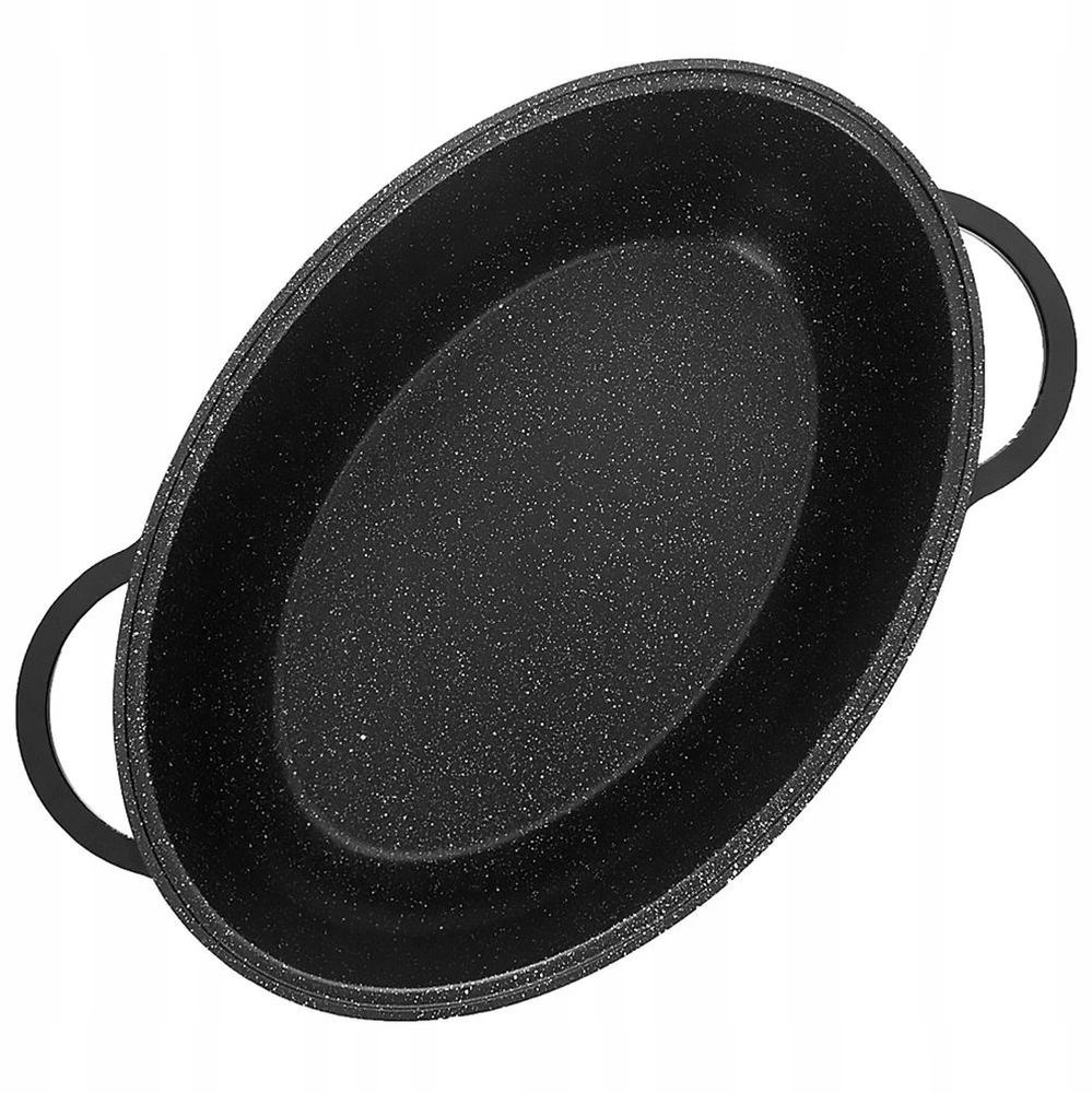 Orion RAINING BAN 45X27.5CM 8L ALIUMINIO GRANITINĖ DANGA SU STIKLO DANGELIS
