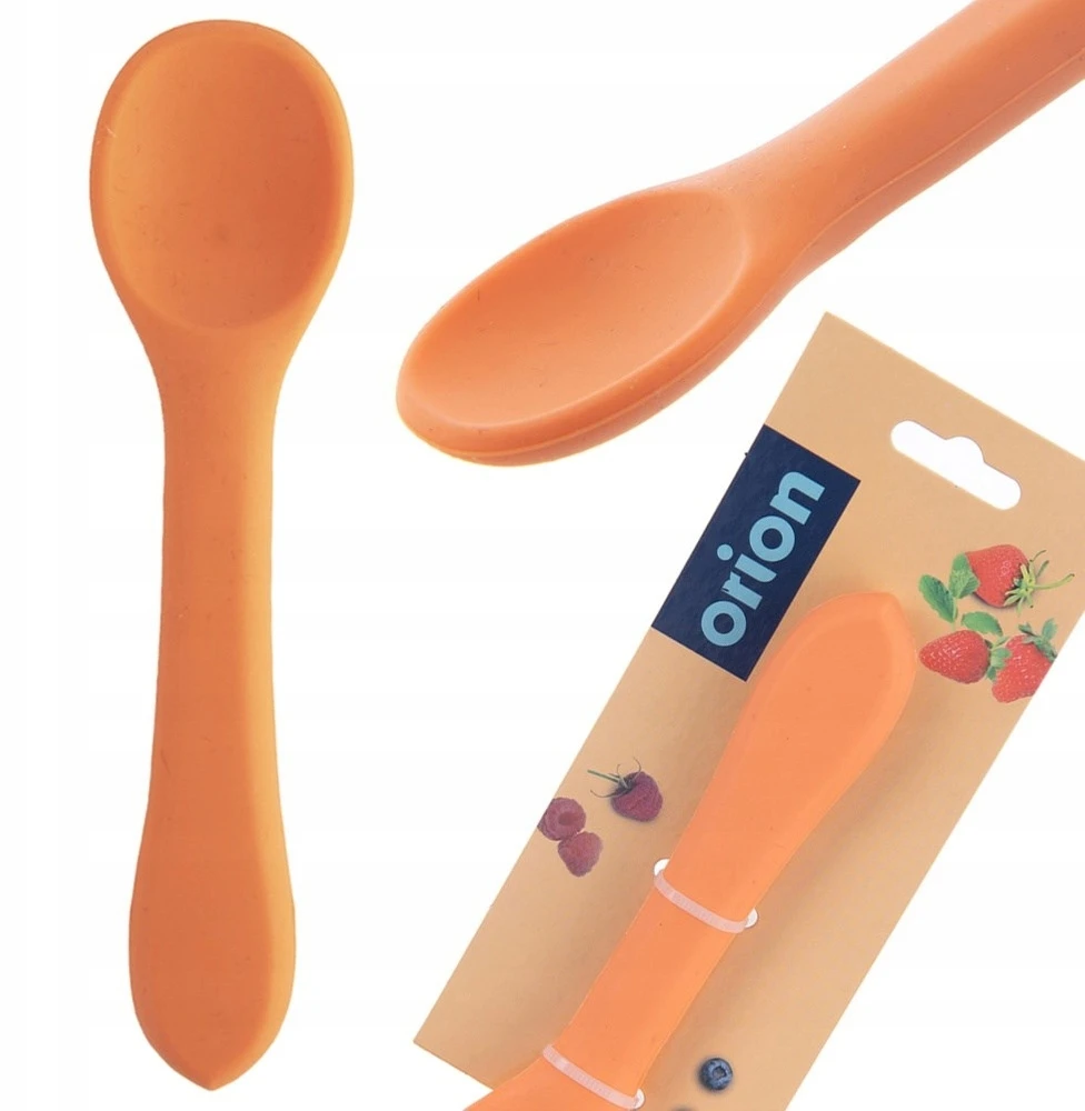 Pakabinamas šviestuvas Orion Silikoninė kūdikių šaukštas 14 cm - saugi, lengva, indaplovėje plaunama