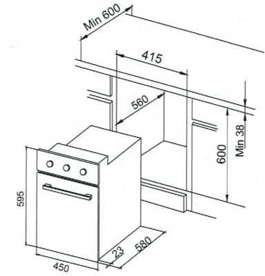 Orkaitė Oven BEKO BBCM17400B