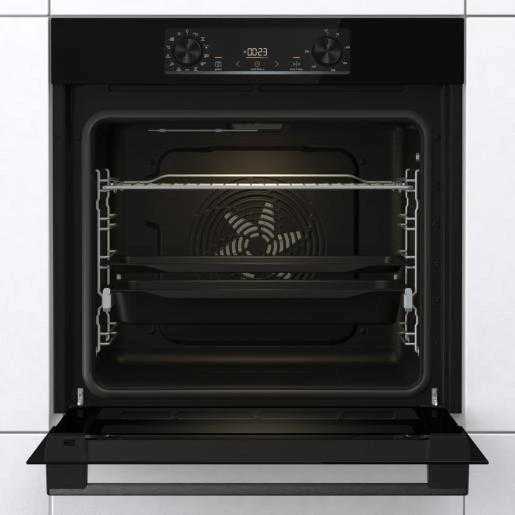 Gorenje | Orkaitė | BOS6737E06FBG | 77 L | Daugiafunkcis | EcoClean | Mechaninis valdymas | Garų funkcija | Konvekcija | Aukštis 59,5 cm | Plotis 59,5 cm | Juodas