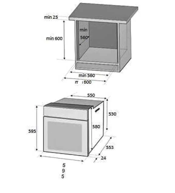 BERVIN DIS TICARET LTD STI HAUSBERG HB-8050RST Orkaitė