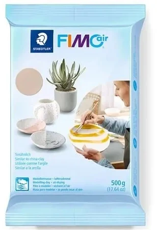 Oro džiūstantis modeliuojamasis pasta - FIMO - air BASIC - Kūno spalva - 500g - 97% natūralus