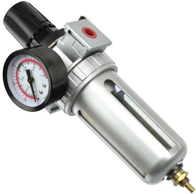 Geko Oro filtras su slėgio reguliatoriumi 3/8" iki 10 bar