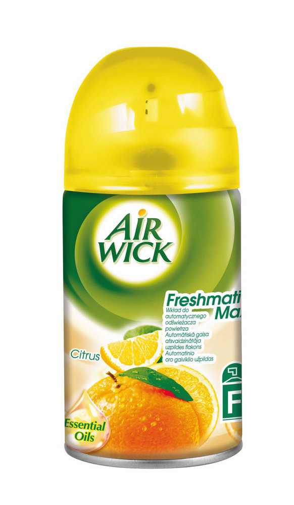 Oro gaiviklio AIR WICK FreshMatic užpildas, citrusinių vaisių kvapo, 250 ml