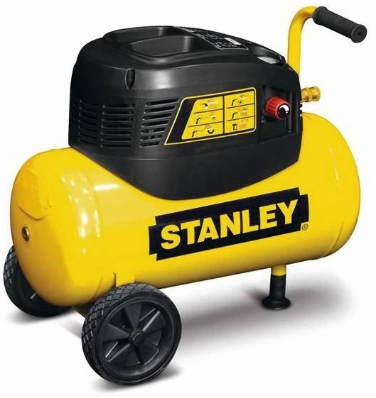 Oro kompresorius STANLEY Fatmax Siltek TB 24, 1100 W, 8 bar, 160 l/min, 24 l, 59 dB(A), su ratukais