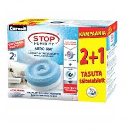 Sausintuvas Drėgmės rinktuvo tabletės Ceresit, 1350 g