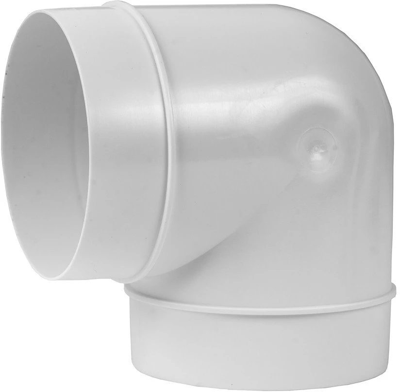 Ventiliacijos alkūnė EUROPLAST AL100-90, D100 90°