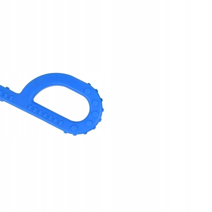 Ortodontinis dantukas, logopedinis, mėlynas, vidutinio kietumo