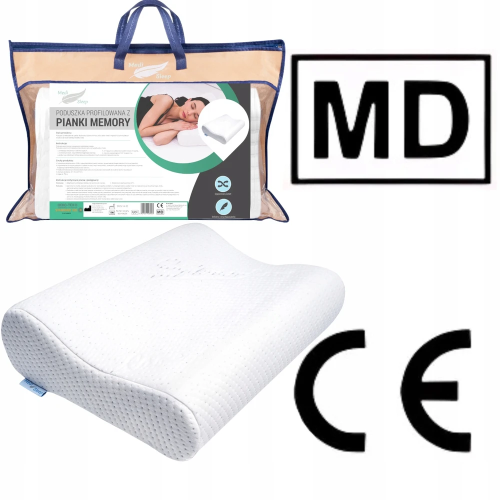 Ortopedinė profiluota atminties putų pagalvė - Medi Sleep