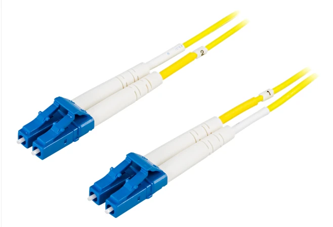 OS2 optinis kabelis DELTACO, LC - LC, dvipusis, vienmodis, 15m / LCLC-15S