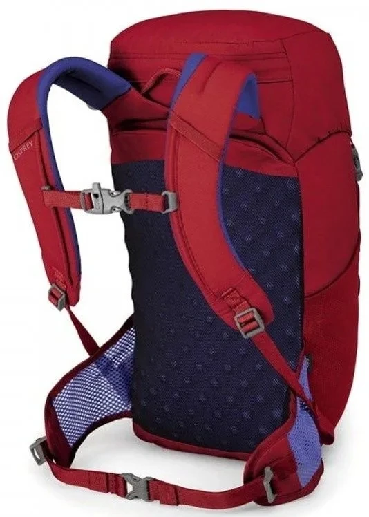 Osprey Jet 18 vaikiškas kuprinės Cosmic Raudona