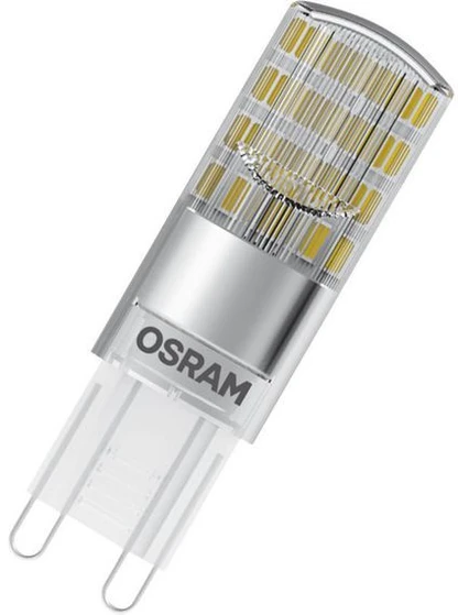 LED lempa Osram T20, G9, 3.8W, 2700K, 470lm, skaidri
