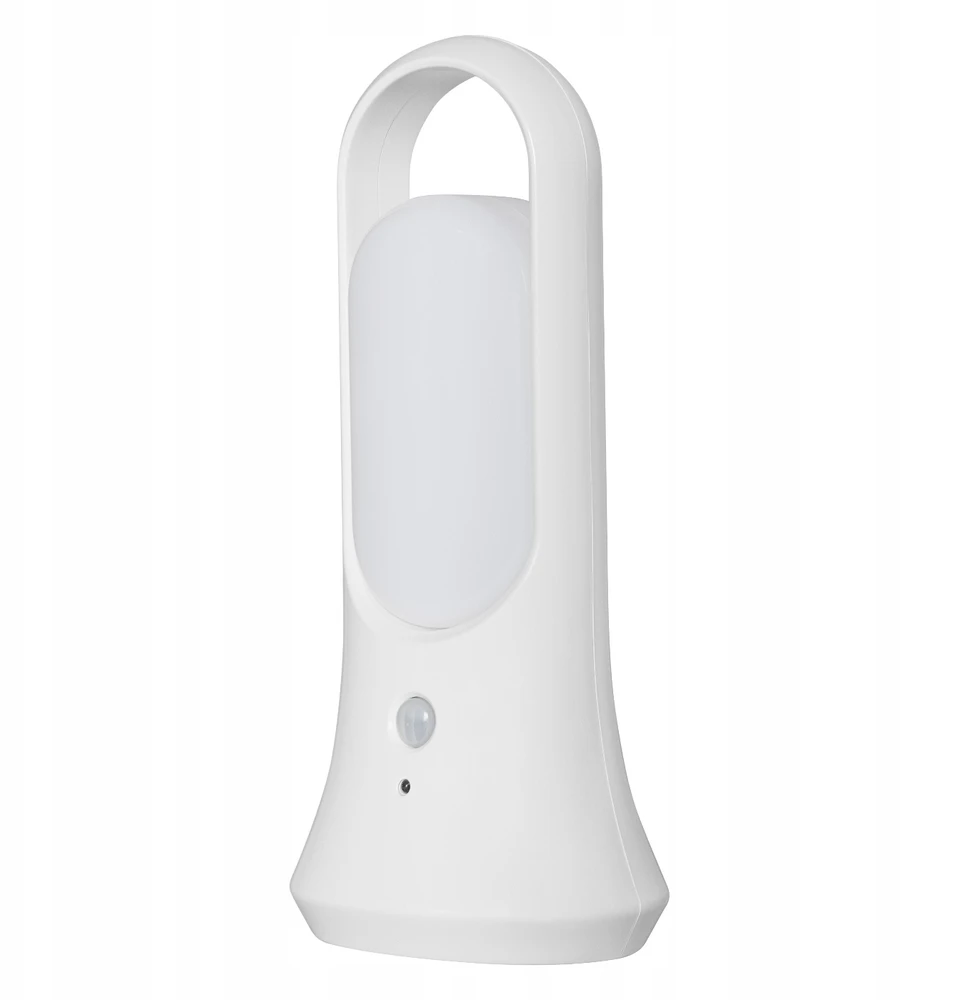 Osram 0,65W LED mobilus naktinis šviestuvas NIGHTLUX LANTERN, baltas, 4000K, su baterija ir judesio bei šviesos jutikliu