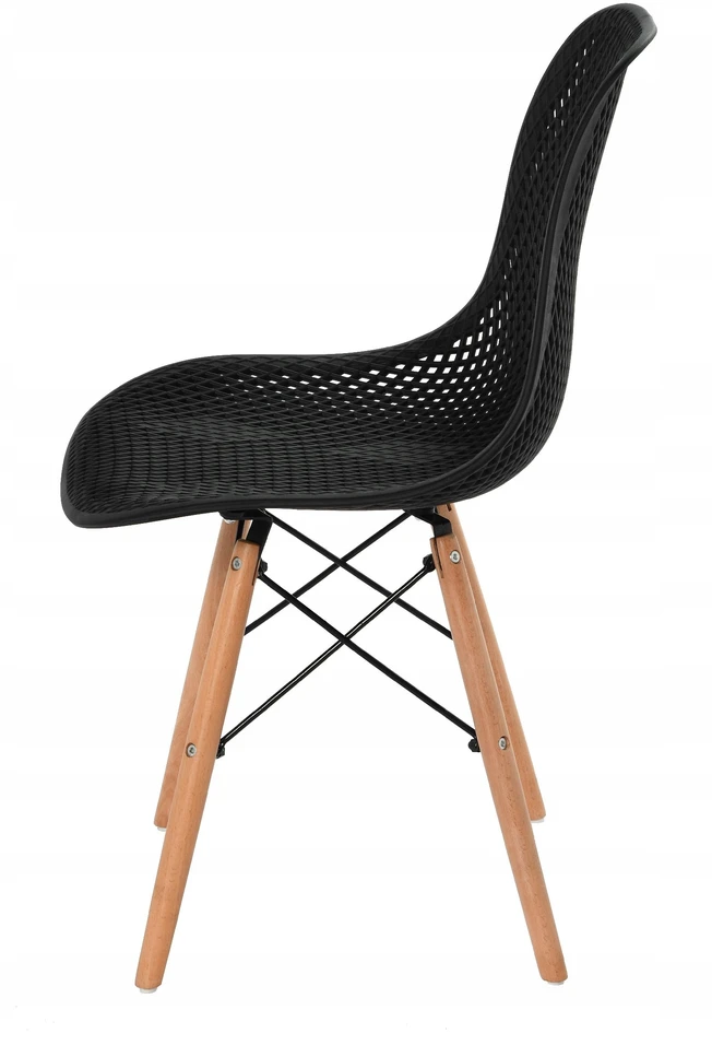 Ote Skandinaviška kėdė, moderni ergonomiška valgomojo kėdė, Loft svetainė