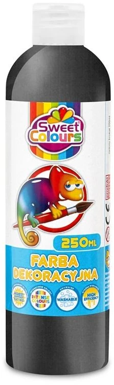 Otocki Dekoratyviniai dažai metaliniai juodi 250ml