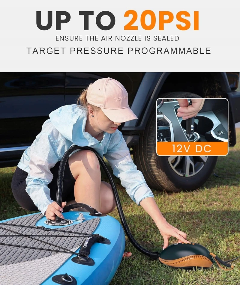 OutdoorMaster Dolphin irklentės elektrinė pompa kompresorius