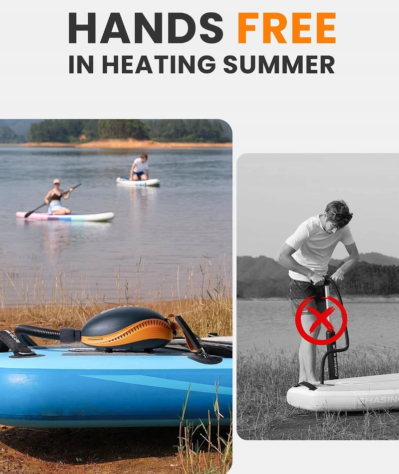 OutdoorMaster Dolphin irklentės elektrinė pompa kompresorius