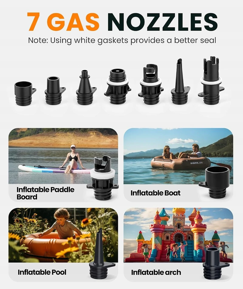 OutdoorMaster Dolphin irklentės elektrinė pompa kompresorius
