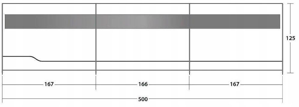 Outwell – priekinis stiklas Navy Night – 5 x 1,25 m (111216)
