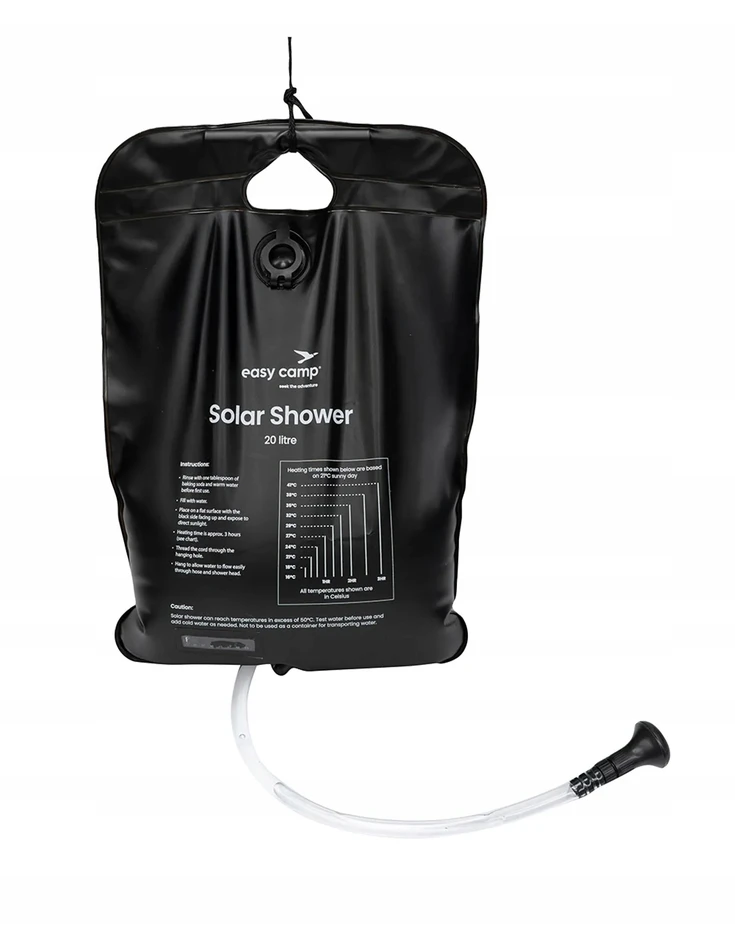 Outwell Turistinis dušas Easy Camp Solar Shower, 20L