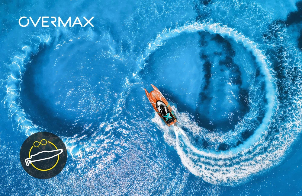 Overmax MOTORINĖS VALTIS NUOTOLINIO PULTO VALDOMA RC 25KM/H NUOTOLINĖS LENKTYNĖS
