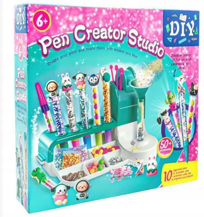 Owl Tech KŪRYBINIS RINKINYS VAIKAMS MAGIC PEN FACTORY DIY PEN CREATOR